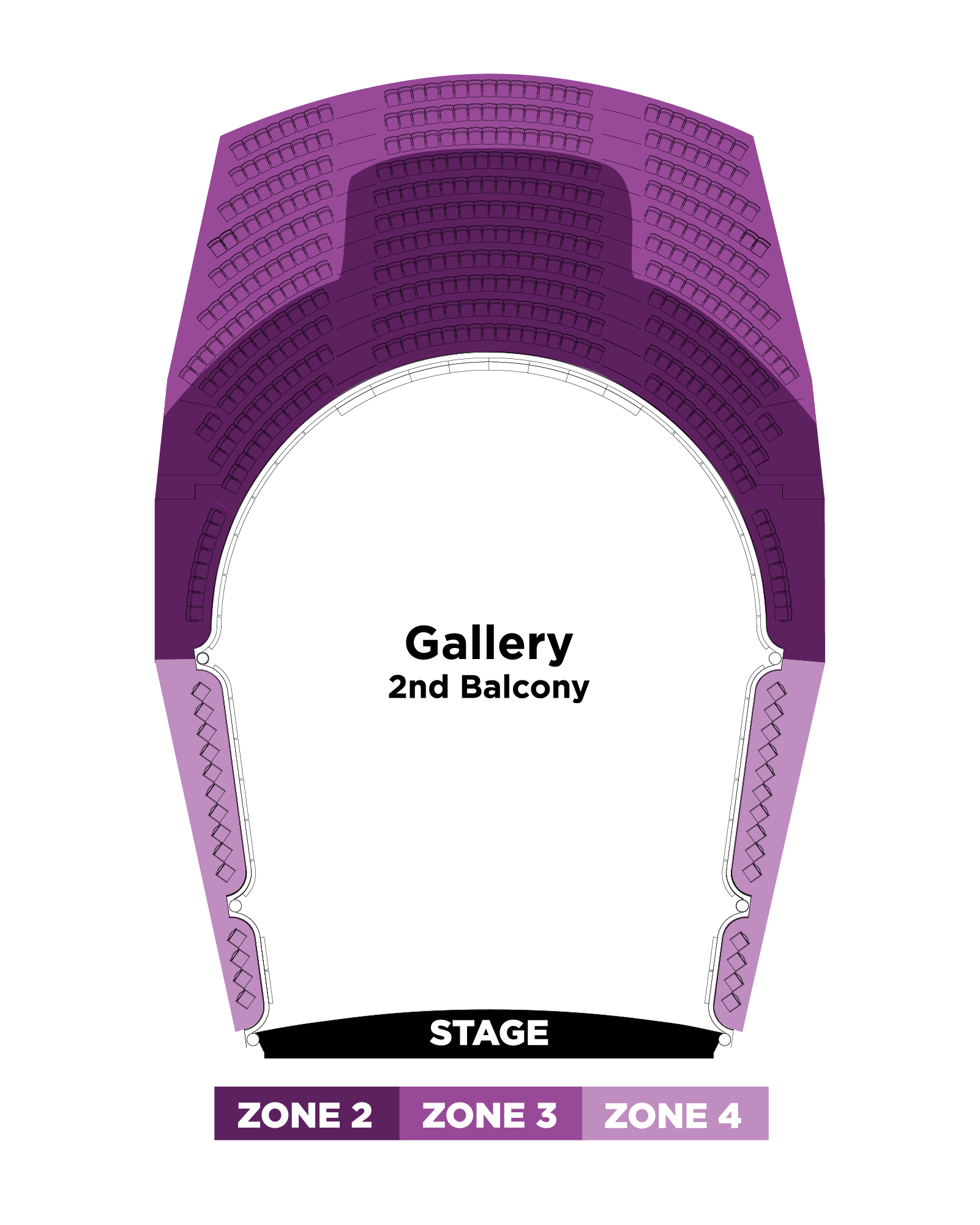 Gallery Seating Map