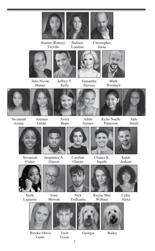 Headshots of all cast members