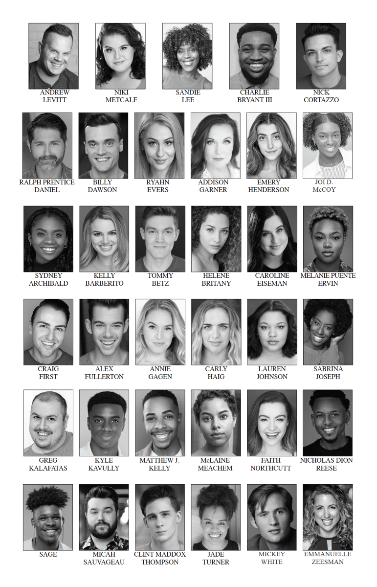 Cast Headshots of Hairspray