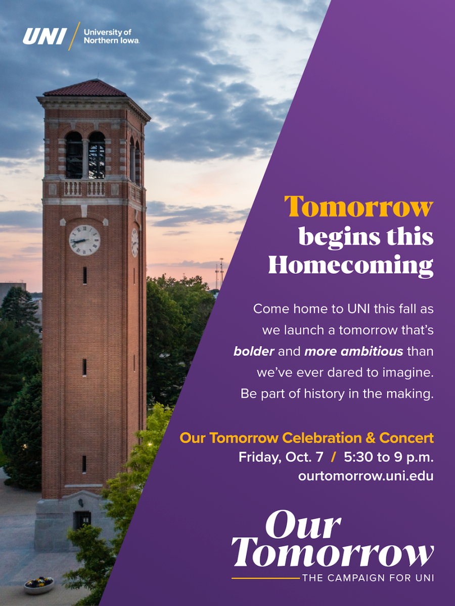 UNI Foundation - Tomorrow begins this homecoming