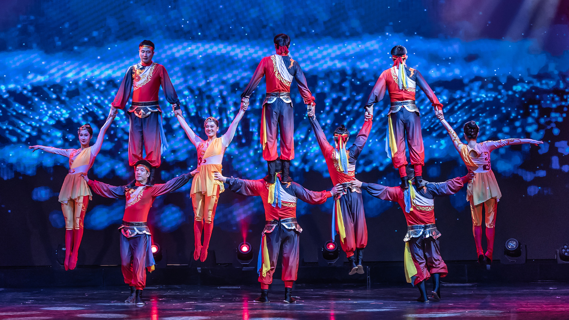 Grand Shanghai Circus dancers performing 