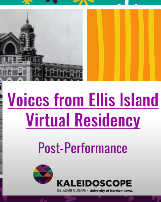 Voices from Ellis Island Virtual Residency Post-Performance